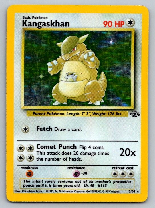 Kangaskhan (5) Jungle 05/64 LP Unlimited