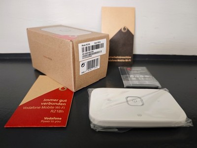 Vodafone Mobile Wi-Fi 'R218h' , weiß, mobiler Hotspot 4G mit Huawei Akku