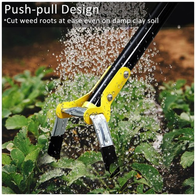 #ad Steel Scuffle Hoe for Weeding Adjustable Length $42.39