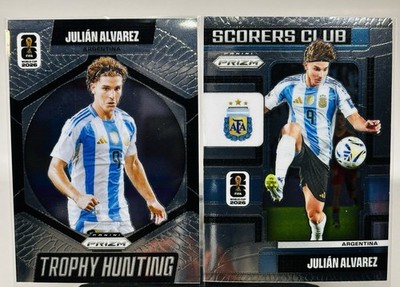 Julian Alvarez 2026 Prizm World Cup Sorers Club | Trophy Hunting