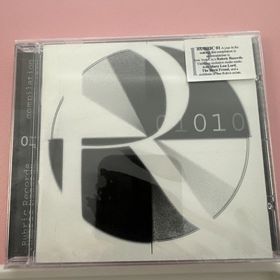 Rubric Records 01 Compilation by Various Artists (CD, Nov-2000, Rubric) ~ NEW