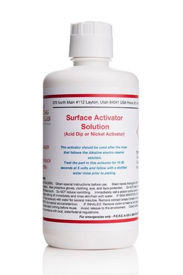 32 oz/1 Liter - Surface Activator Solution - (Activator for Nickel, Copper, B...