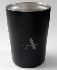 Taza vaso térmico de acero inoxidable Kenta Mizue -asA- 380 ml negra 2023