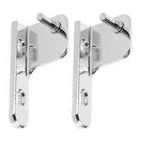 2Pcs Inner Middle Post Door Hinge for Freezer Stainless Steel Refrigerator Door