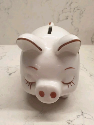 Petticoats and Pantaloons porcelain piggy bank 3" 7.5cm - Picture 6 of 6