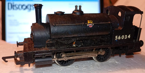 Hornby R1151 Ex Caledonian Railway 0-4-0 Class 0F Mops in BR schwarz Nr. 56034 | Condition: Used
