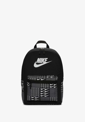 Nike Rucksack Unisex Heritage Swoosh Grid , 25 Lt 010 (Schwarz/Weiß)