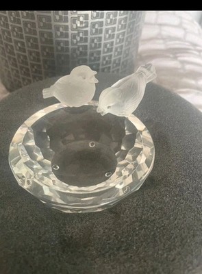SELTENE Swarovski Silber Kristall 2 Vögel - FEDERFREUNDE 108000 NICHT MEHR ERHÄLTLICH