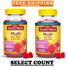Nature Made Multivitamin Gummies for Her, Women's Daily Nutritional Support