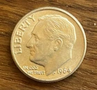 1964-D Roosevelt Dime – 90% Silver – Denver Mint – Last Year Silver