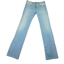 Stivaletto donna Diesel bootzee slim taglio jeans blu W27 L32 regular invecchiato