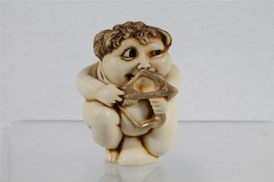 Harmony Kingdom Pot Bellys - SHARP SHOOTER Cupid - xPBSCU - Retired NIB
