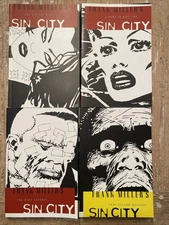 Lot Of 4 Frank Miller SIN CITY; Dark Horse Comics Graphic Novels Books 1 2 3 4