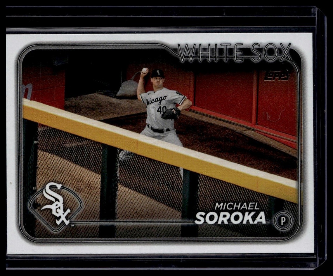 2024 Topps #367 Michael Soroka Golden Mirror