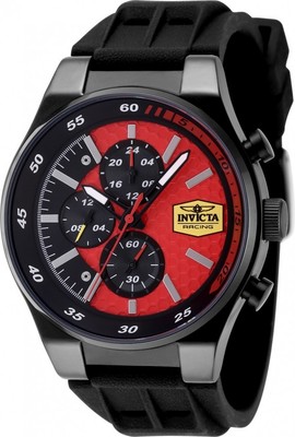 Invicta Invicta Racing Chronograph GMT Quartz Red Dial Men's Watch 48877