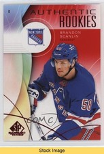 2024 Upper Deck SP Game Used Authentic Rookies Red Brandon Scanlin #258 READ 1zm