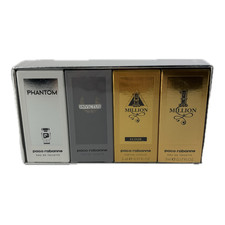 Paco Rabanne Miniatures Phantom, Invictus, 1 Million Elixir & 1 Million