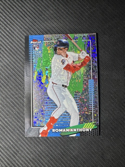 2026 Topps Finest Roman Anthony Mini-Diamond Refractor Rookie RC #52 Red Sox