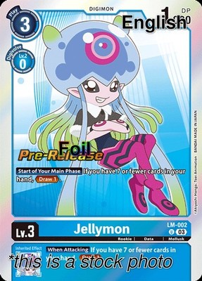 Jellymon (English Exclusive) [Foil NM - Exceed Apocalypse Pre-Release Cards L...