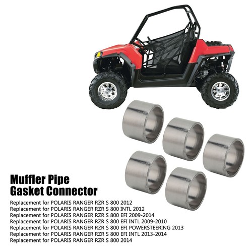 Conector de junta de tubo silenciador 5 piezas 5250091 repuesto para RZR S - Imagen 11 de 23
