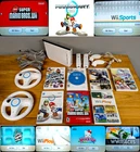 New ListingNintendo Wii Console Bundle Lot Mario Kart, Super Mario Bros, Wii Sports, Wheels