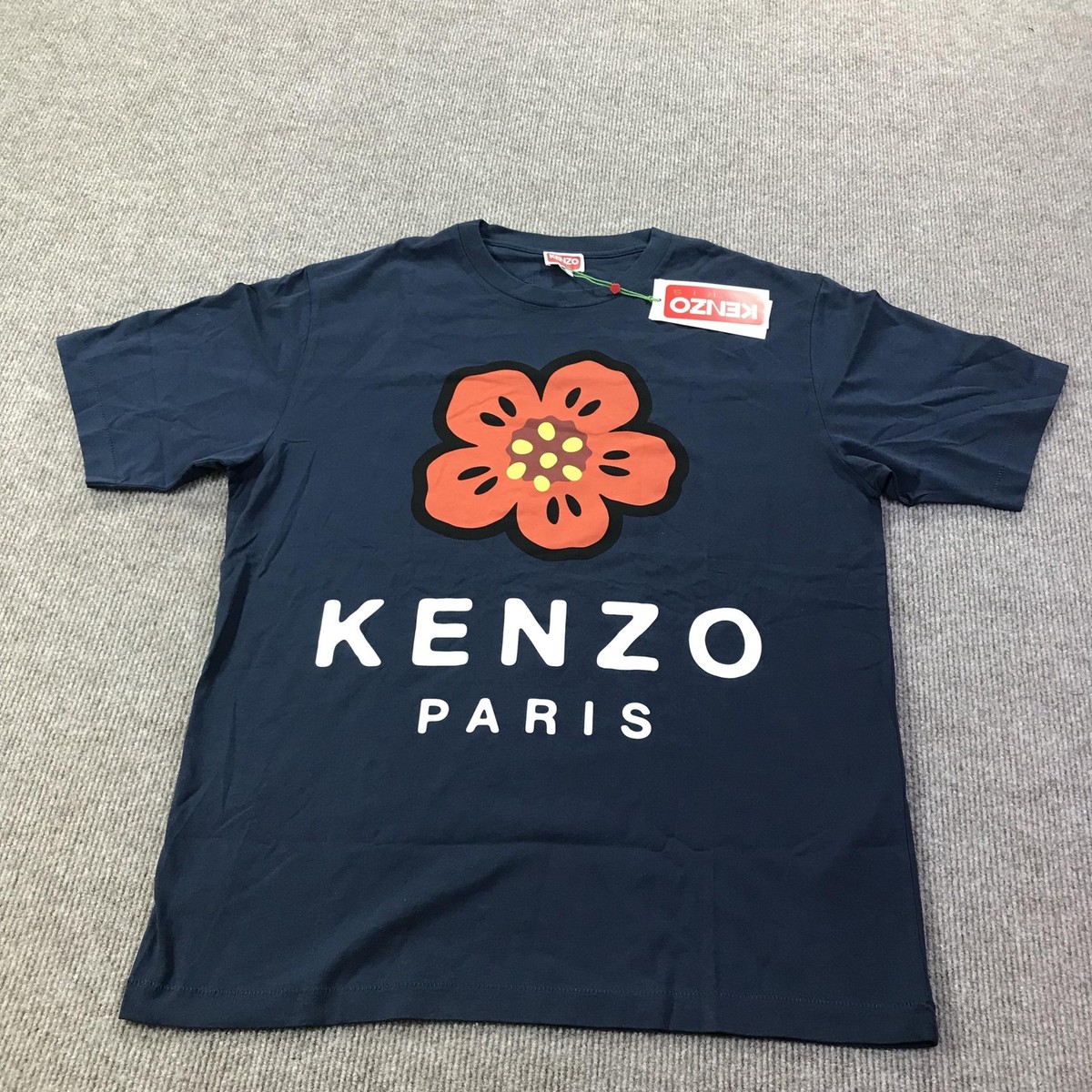 トップス KENZO SEASONAL LOGO CLASSIC T-SHIRT KENZO SEASONAL LOGO CLASSIC T-SHIRT | MIDNIGHT BLUE PARLOUR X