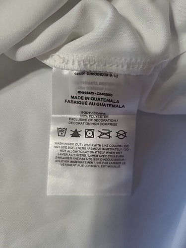 GEORGIA BULLDOGS NIKE ENGINEERED DRI-FIT LEERES TRIKOT HERREN XLARGE/WEISS/NEU MIT ETIKETT - Bild 11 von 11