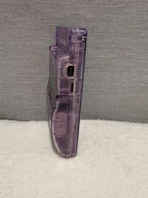 Nintendo Gameboy Color CGB001 Atomic Purple Handheld Console Parts/Repair +Extra
