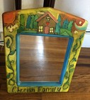 hand painted mirror vintage — photo 5