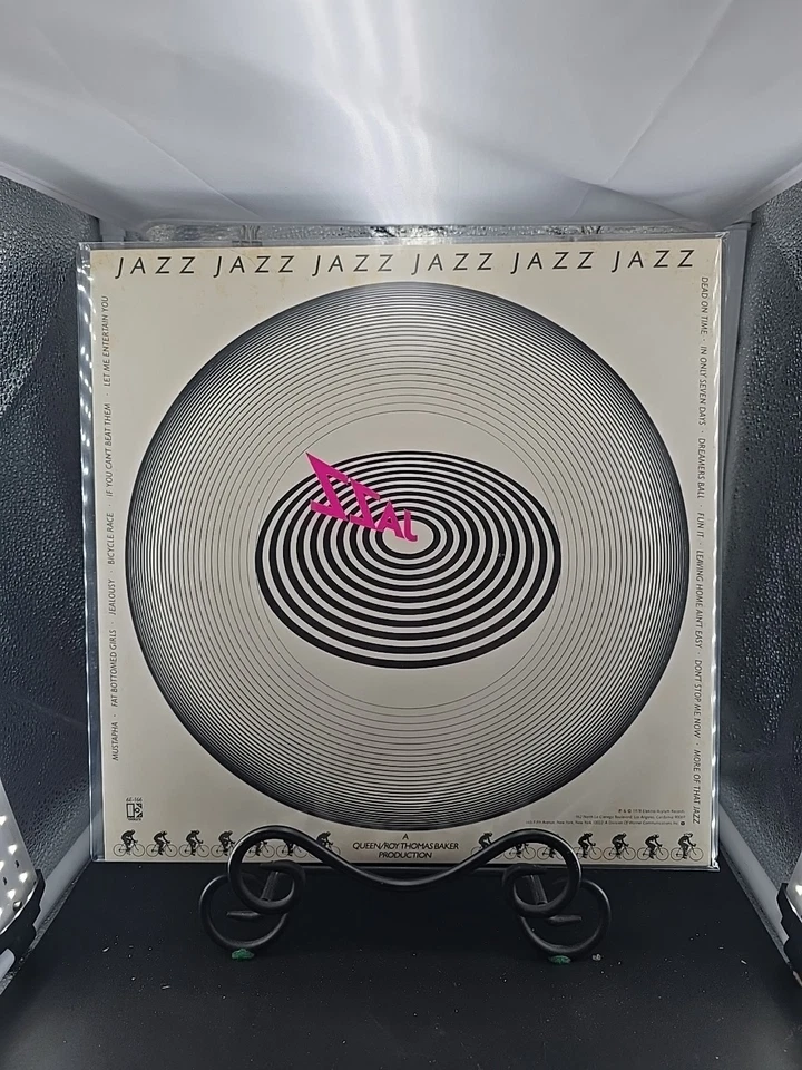 QUEEN "Jazz" LP Japan-Obi Poster Vinyl Greatest Hits Races Game 1978 NEAR MINT Foto 2 de 4