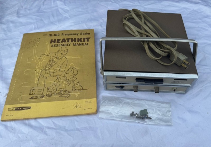 Heathkit Frequency Scaler Model IB-102 - Powers On-WITH Original Assembly Manual