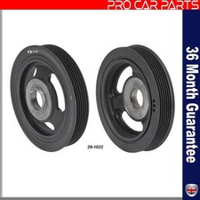 Crankshaft Vibration Damper Pulley fits Ford Fiesta 1.4