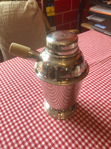 Art Deco Silver Plated Cocktail shaker - Picture 4 of 4