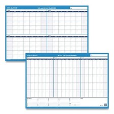 AT-A-GLANCE 90/120-Day Undated Horizontal Erasable Wall Planner, 36x24, Undated
