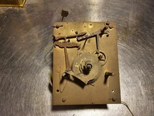8 day Longcase grandfather clock movement good for restore or parts clockmakers