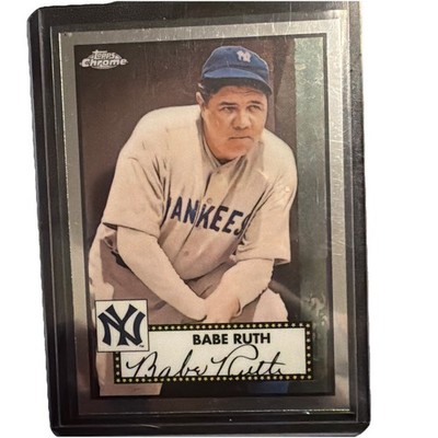 Babe Ruth - 2021 Topps Chrome Platinum Anniversary #615