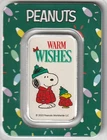 Peanuts® Snoopy & Woodstock Warm Wishes 1 oz Colorized Silver Bar