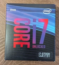 Boxed Intel Core i7 9700K 3.60GHz 8 Core BX80684I79700K 16 Thread LGA 1151