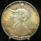 1988 United States American Silver Eagle 1oz Fine Silver Coin S$1 -I