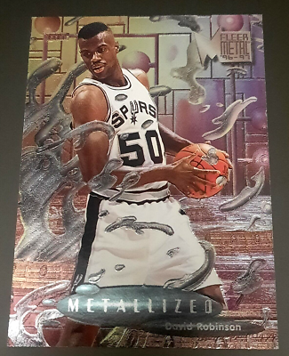 DAVID ROBINSON-1997 FLEER METAL-METALLIZED-SILVER FOIL