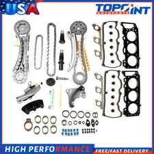 Timing Chain Kit Head Gasket Set For Ford Ranger Mercury Mountaineer 00-03 4.0L