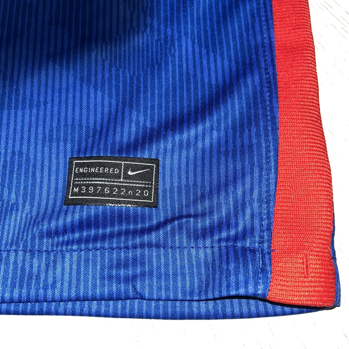 Nike Dri Fit England Away Rashford 10 Shirt Soccer Blue
