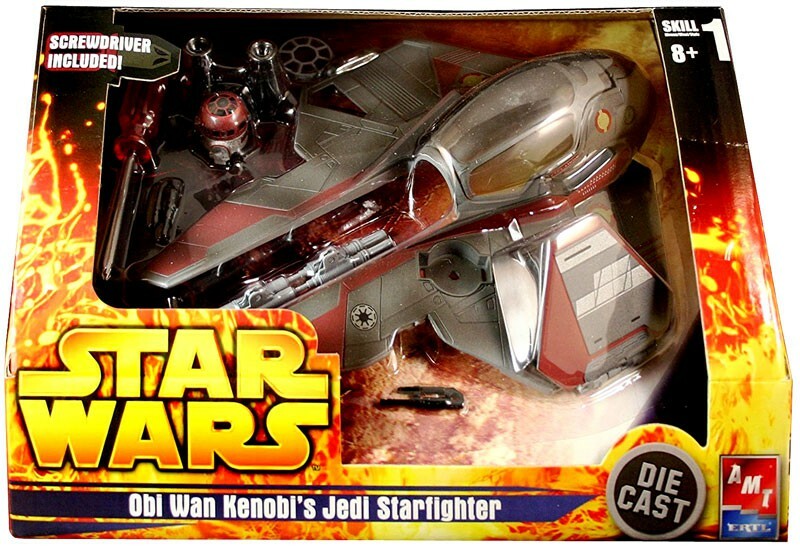 Kits de modelos de Estrella Wars Obi Wan Kenobi's Jedi Estrellafighter Diecast Modelo Kit mejor opcion Kits de modelos de de de Estrella Wars Obi Wan Kenobi's Jedi Estrellafighter Diecast Modelo Kit punto de venta barato