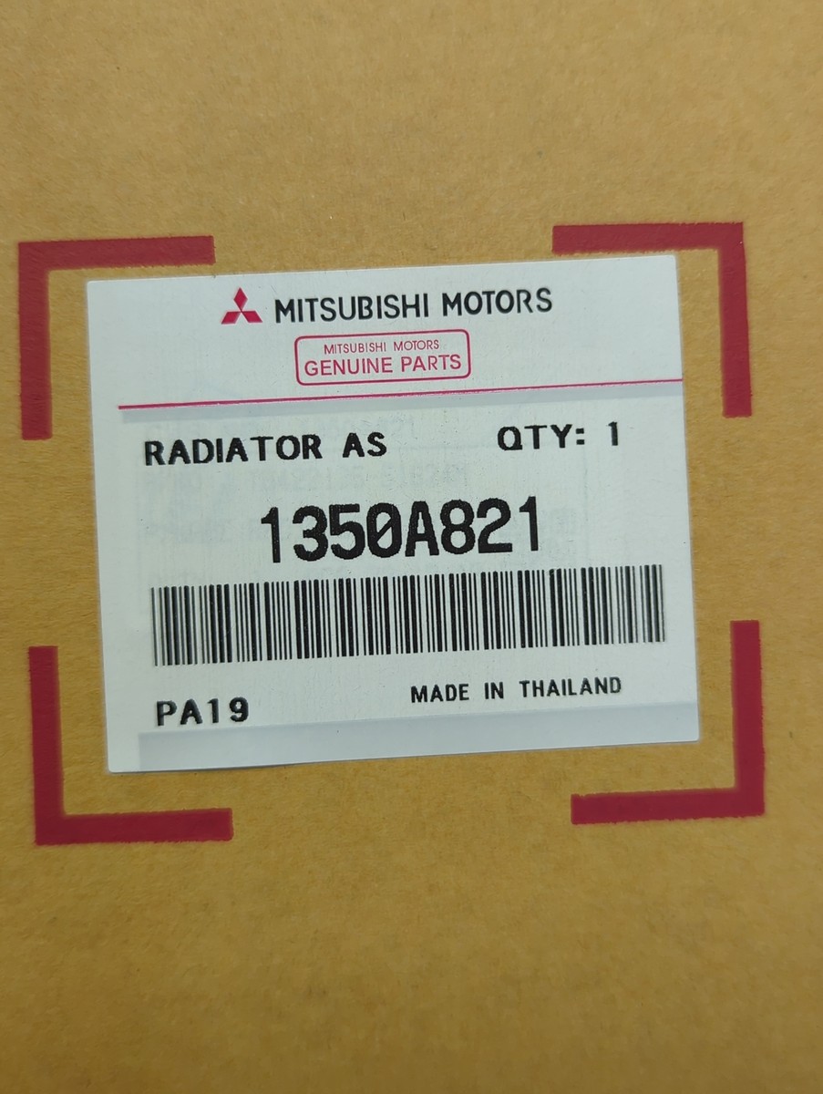 1350A821 Mitsubishi OEM Genuine Radiator ASSY for sale online | eBay