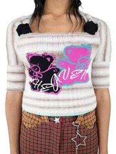 Damen Frauen Oberteil Pullover Größe XS Marc Jacobs Kiko Kostadinov Heaven Twin Bear