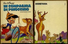 Libro infanzia illustrato IN COMPAGNIA DI PINOCCHIO - Walt Disney - Mondadori