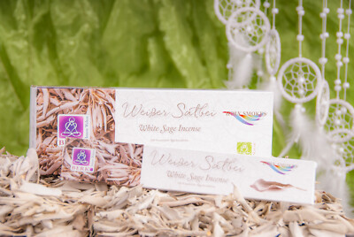 Weißer Salbei  Räucherstäbchen - White Sage  3er Pack