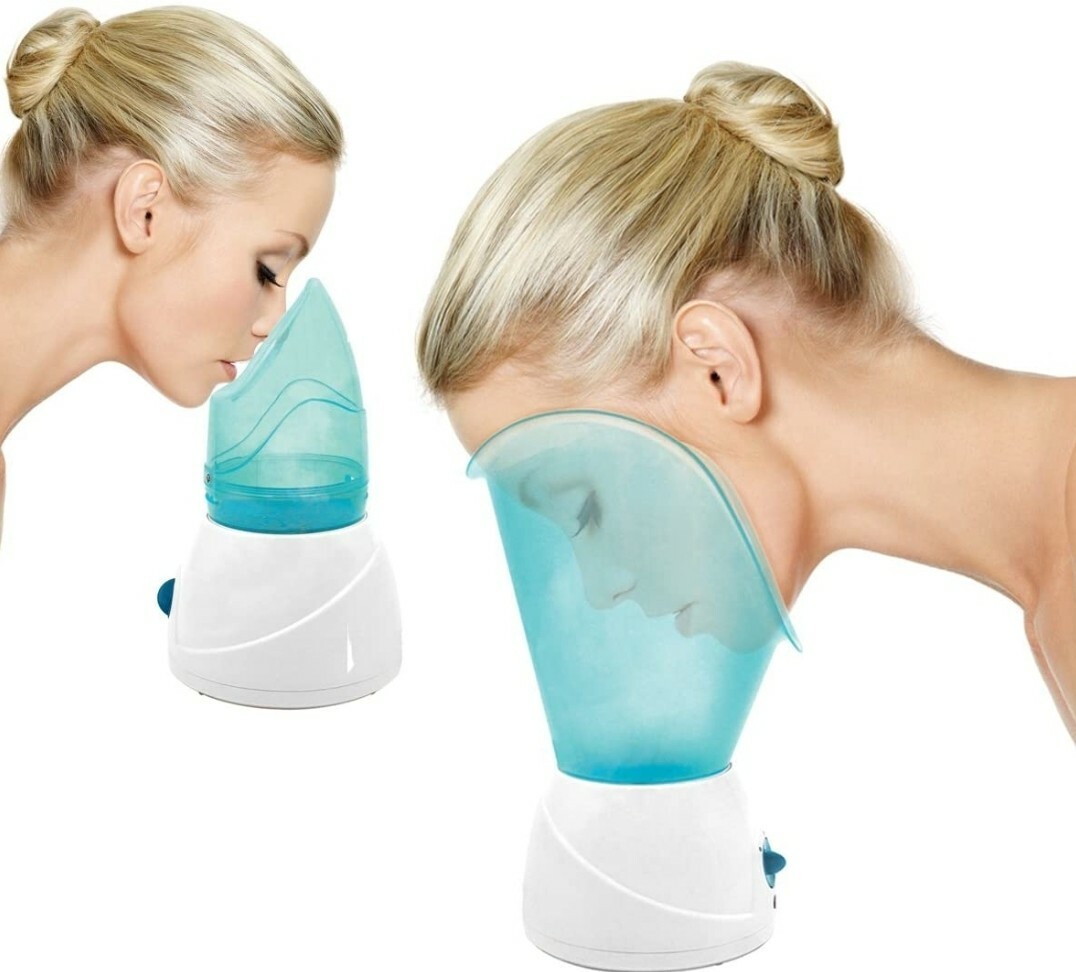 Facial Sauna with Steam Inhaler Face Steamer Unblock Pores & SinusUK Seller 5025301386801 eBay