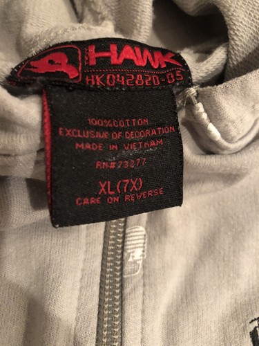Tony Hawk Boys XL (7X) Grey Hoodie Sweatshirt Gray - Picture 4 of 6