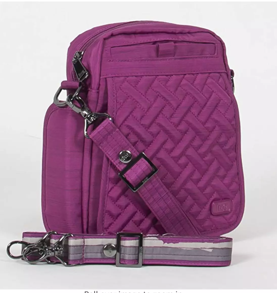 Lug RFID Convertible Crossbody Bag w Bonus Strap Flapper